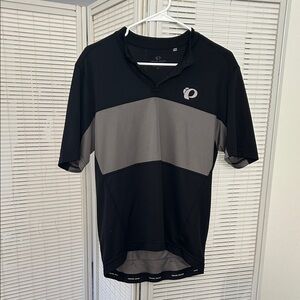 Pearl Izumi Men's Black and Gray Jersey